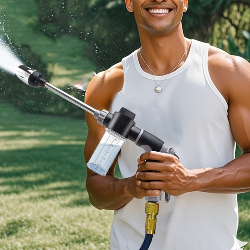 Gardening Tools And Equipment - NEW Car Washing Long Pole High-Pressure