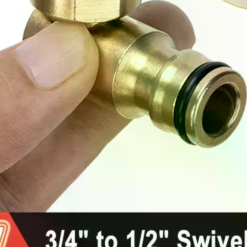 Gardening Tools And Equipment - Hose Reel Swivel Elbow Tap Quick
