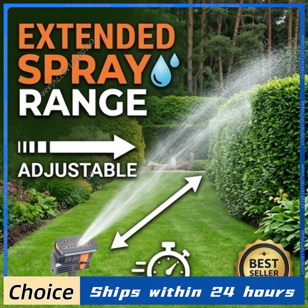 Gardening Tools And Equipment - Automatic Oscillating Sprinkler Garden Lawn Watering