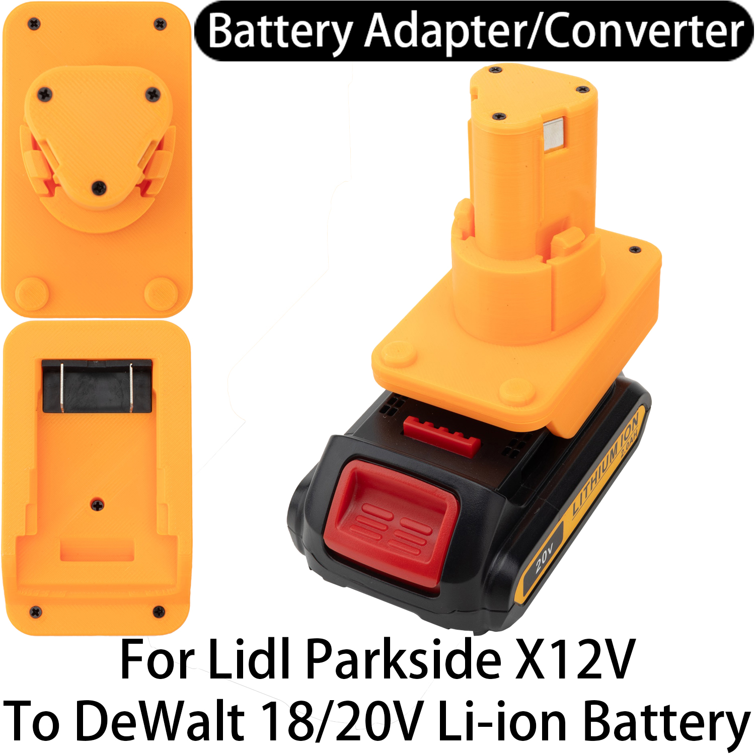 Gardening Tools Lidl - Battery Adapter Converter For Lidl Parkside