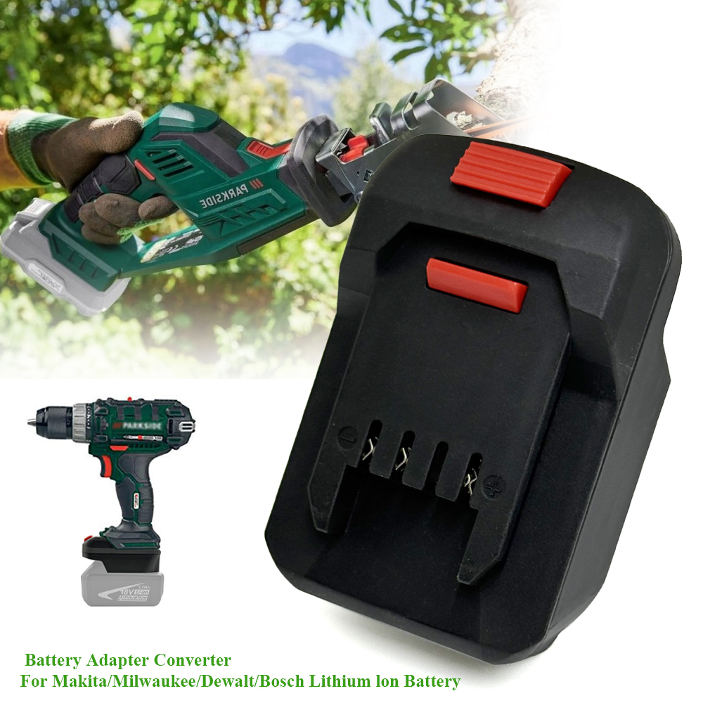 Gardening Tools Lidl - Battery Adapter Converter for Bosch/Makita/Milwaukee/Dewalt 18V