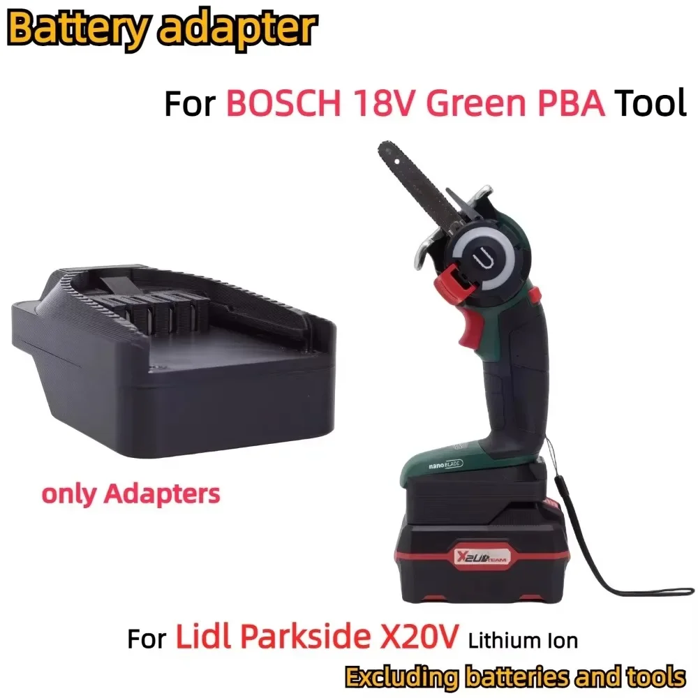 Gardening Tools Lidl - Adapter/Converter for Lidl Parkside X20V TEAM