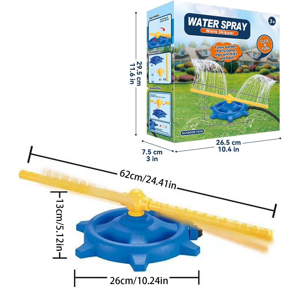360 Degree Water Sprinkler Rot - Gardening Tools For Kids 评论和价格