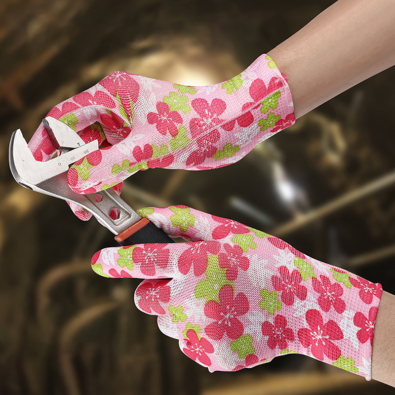 1Pair Women Garden Gloves Work - Gardening Tools Pink 评论和价格