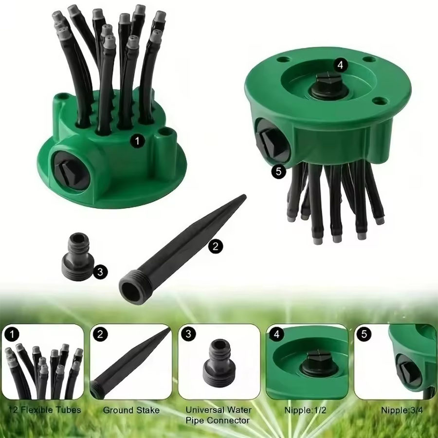 360° Automatic Rotating Garden - Gardening Tools And Equipment 评论和价格