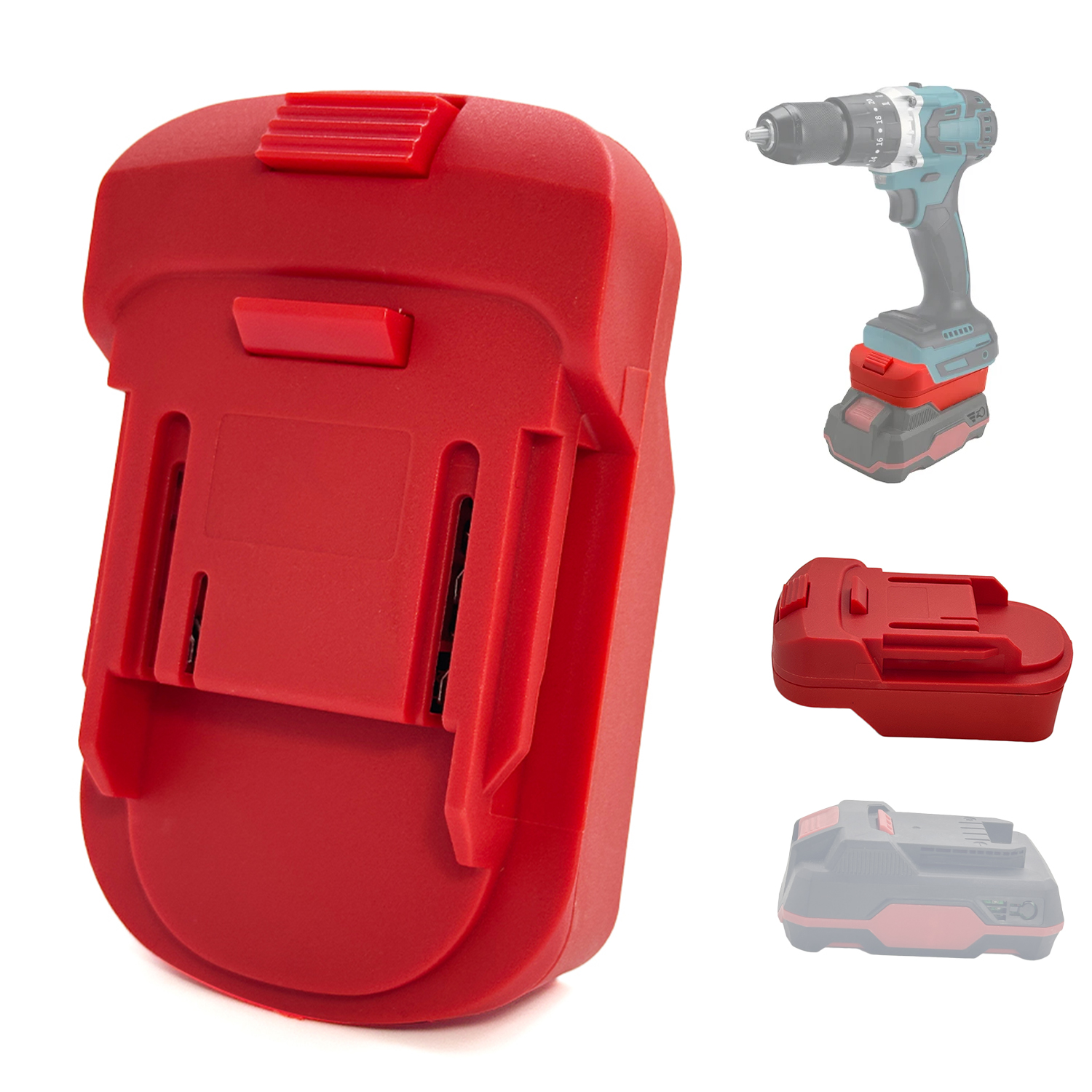 1pc Battery Adapter Converter  - Gardening Tools Lidl 评论和价格