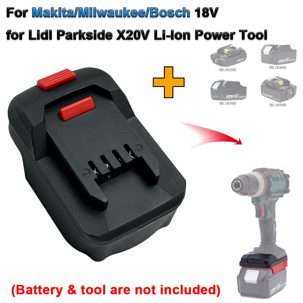 18V to X20V Battery Adapter Co - Gardening Tools Lidl 评论和价格