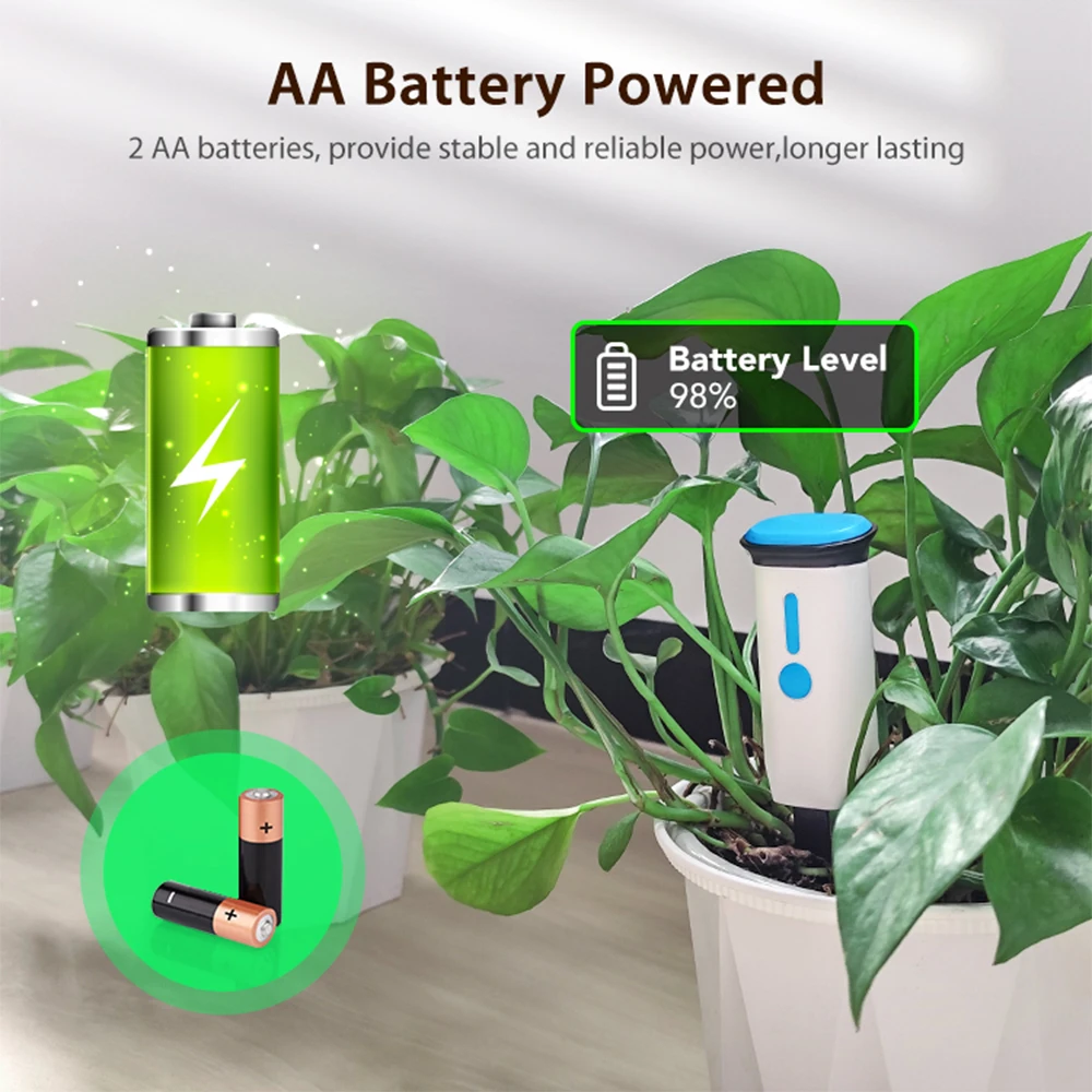 Haozee Tuya Smart WiFi Soil Mo - Moisture Meter Plant 评论和价格
