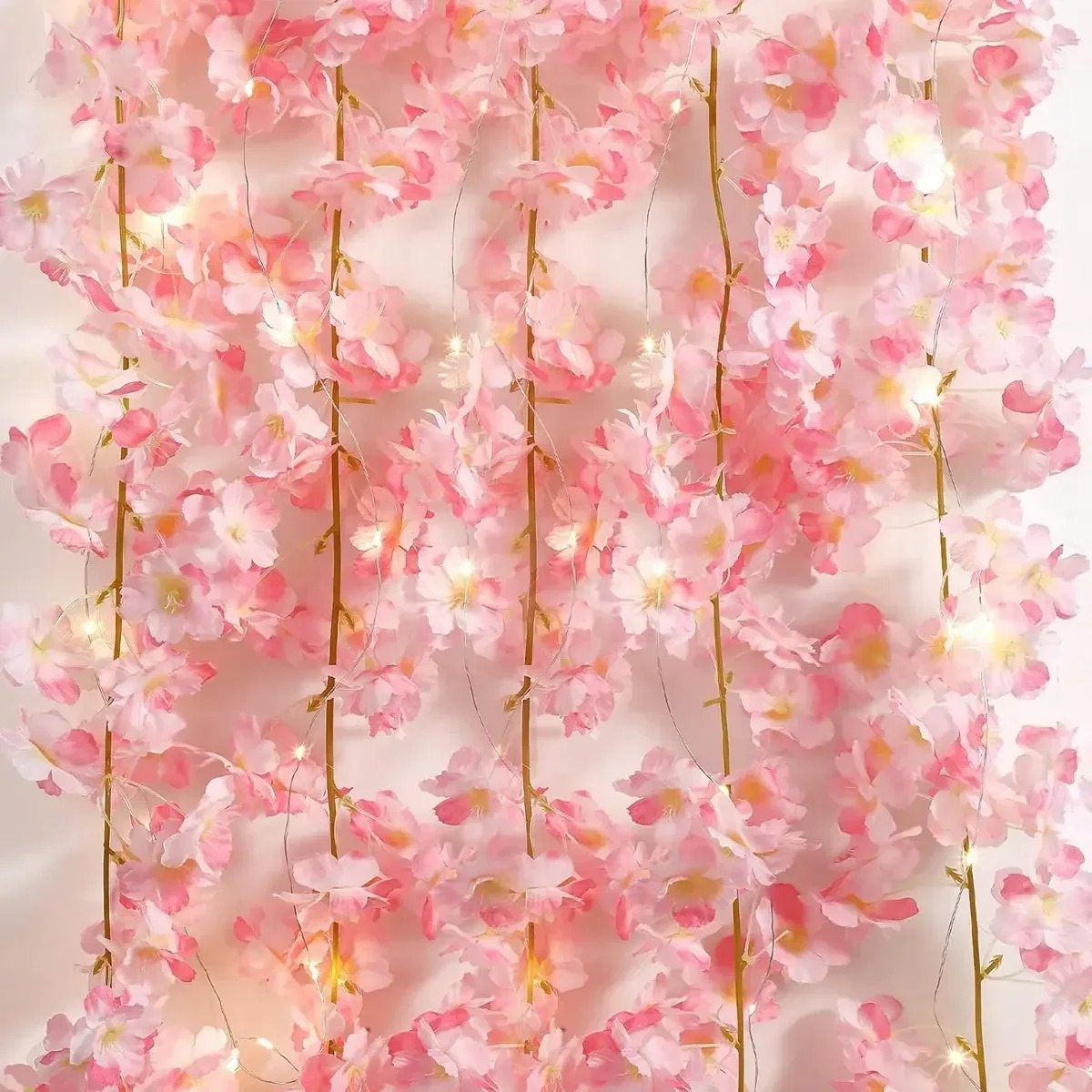 180CM Pink Artificial Flowers  - Gardening Tools Pink 评论和价格