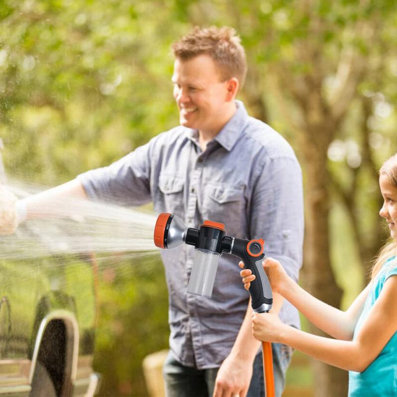 Garden Hose Spray Nozzle 8 Spr - Gardening Tools And Equipment 评论和价格