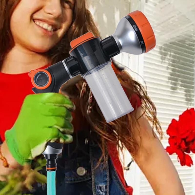 Garden Hose Spray Nozzle 8 Spr - Gardening Tools And Equipment 评论和价格