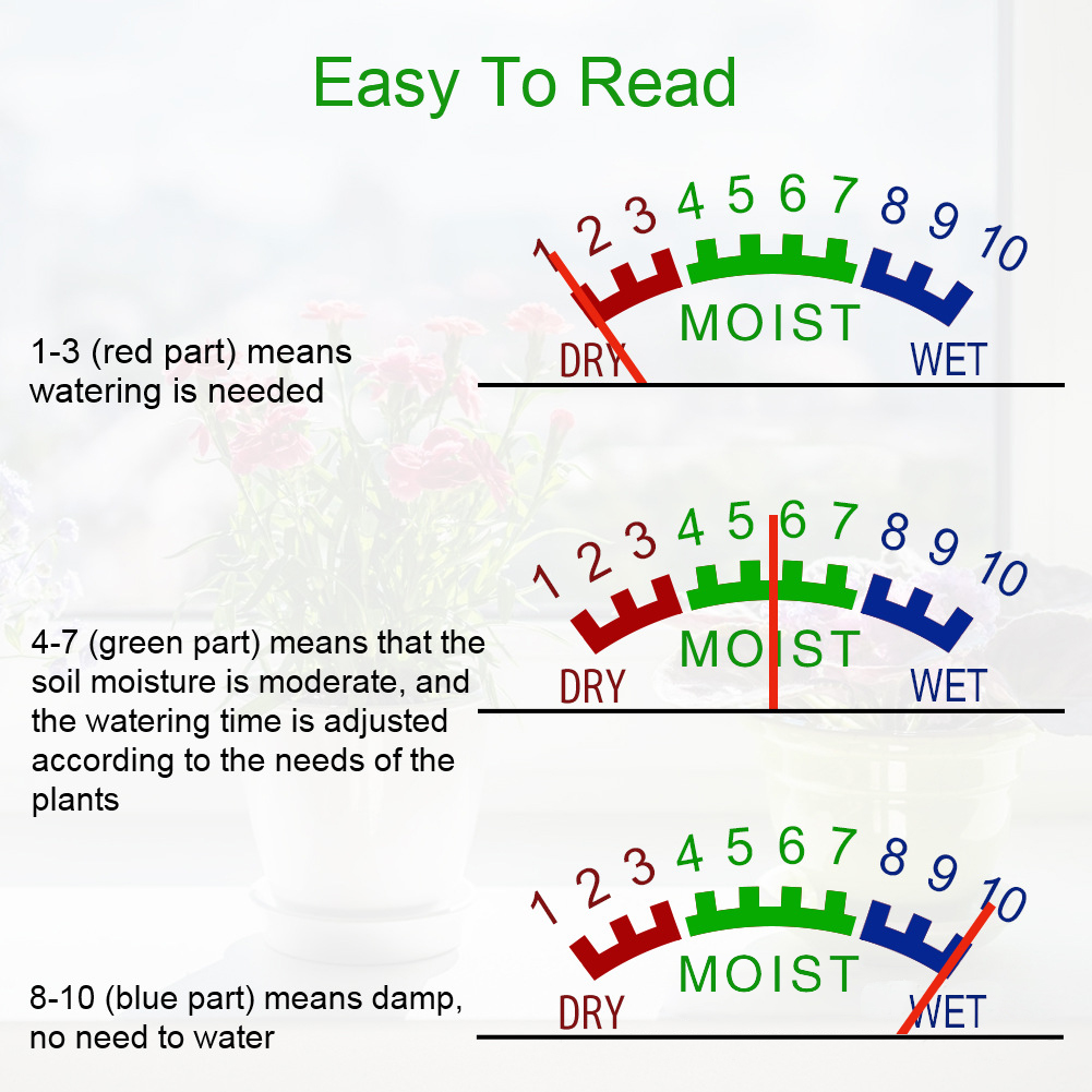 Mini Flower Potted Soil Analyz - Moisture Meter Plant 评论和价格