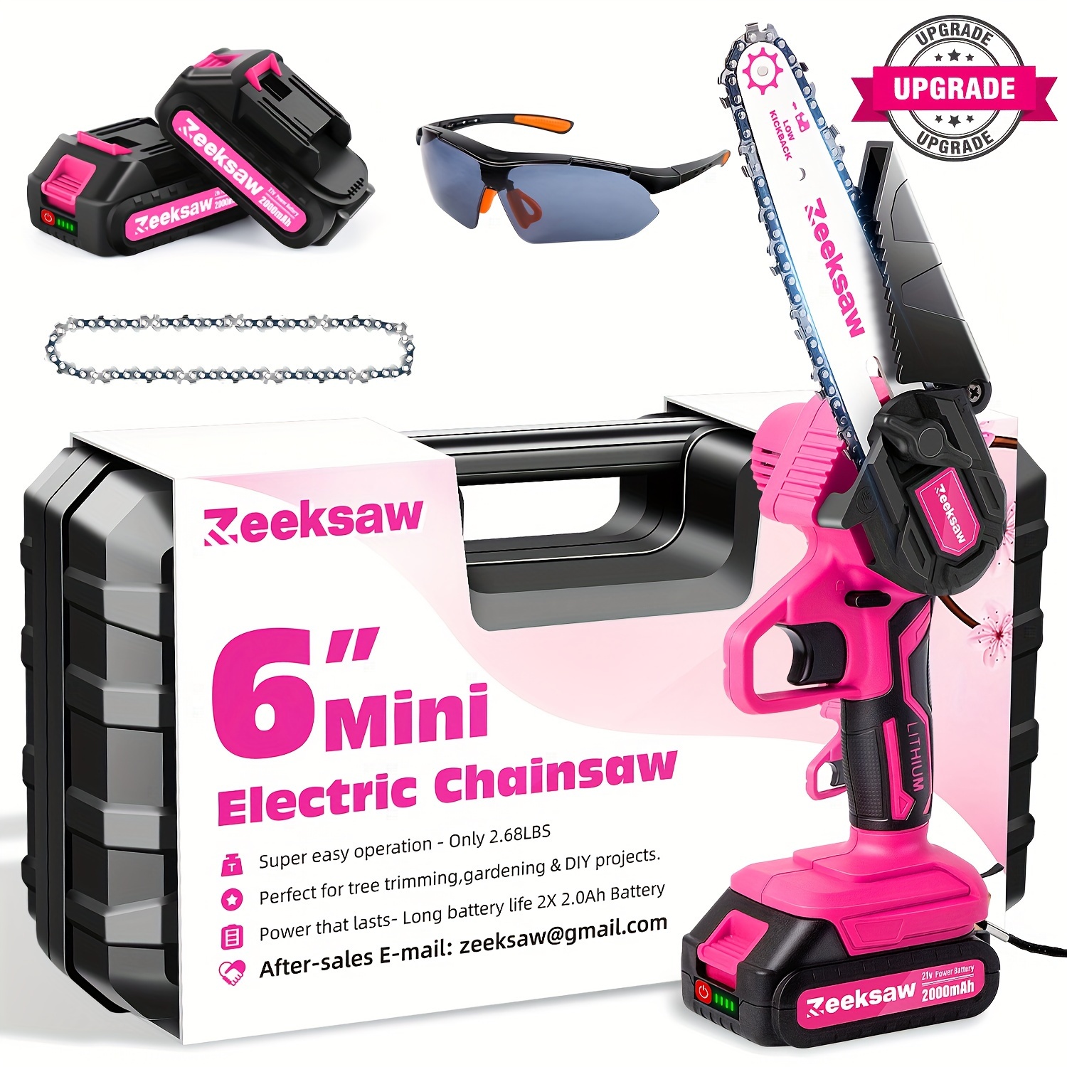 Compact Pink Electric Handheld - Gardening Tools Pink 评论和价格