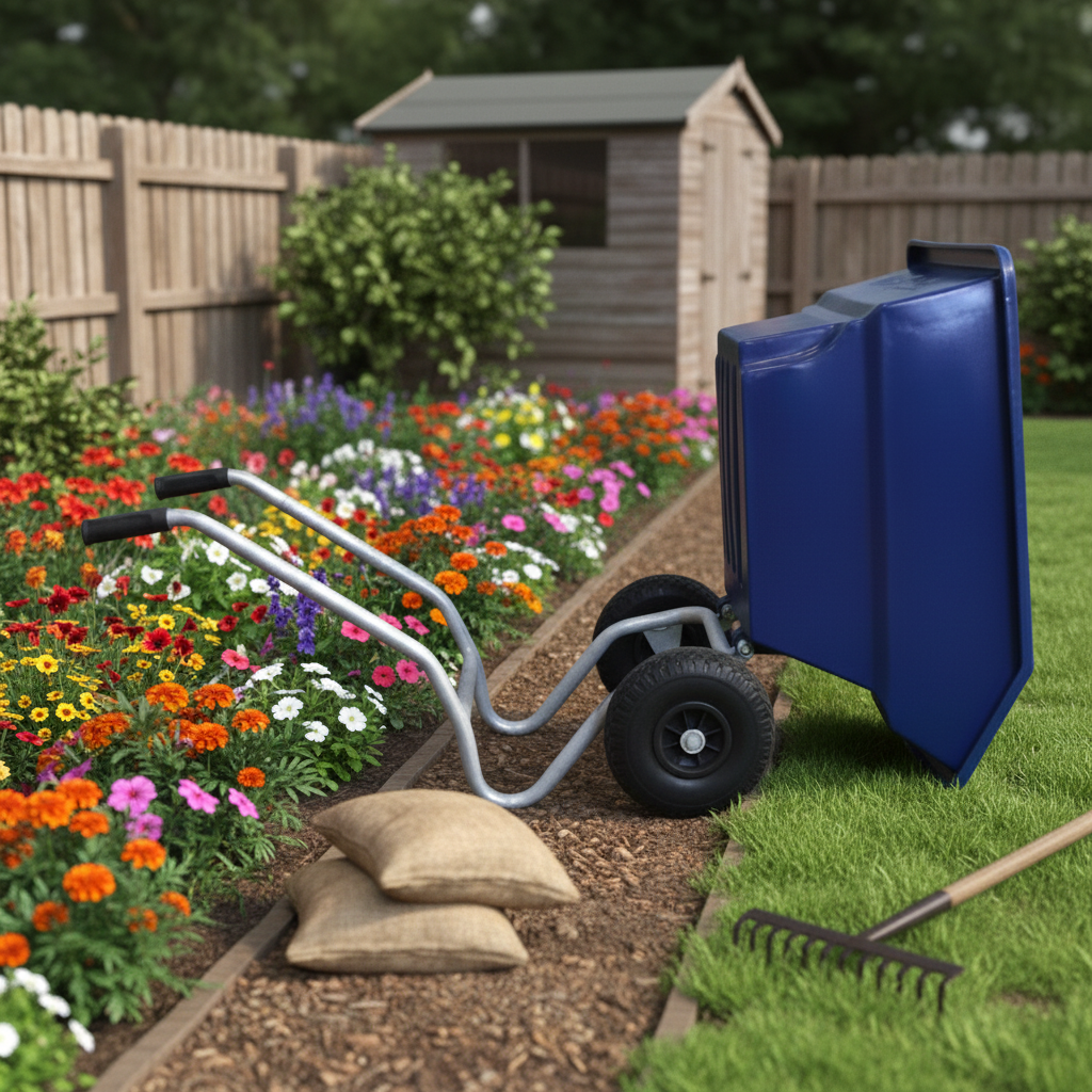 125 L Steel Tipping Wheelbarro - Junior Gardening Tools 评论和价格