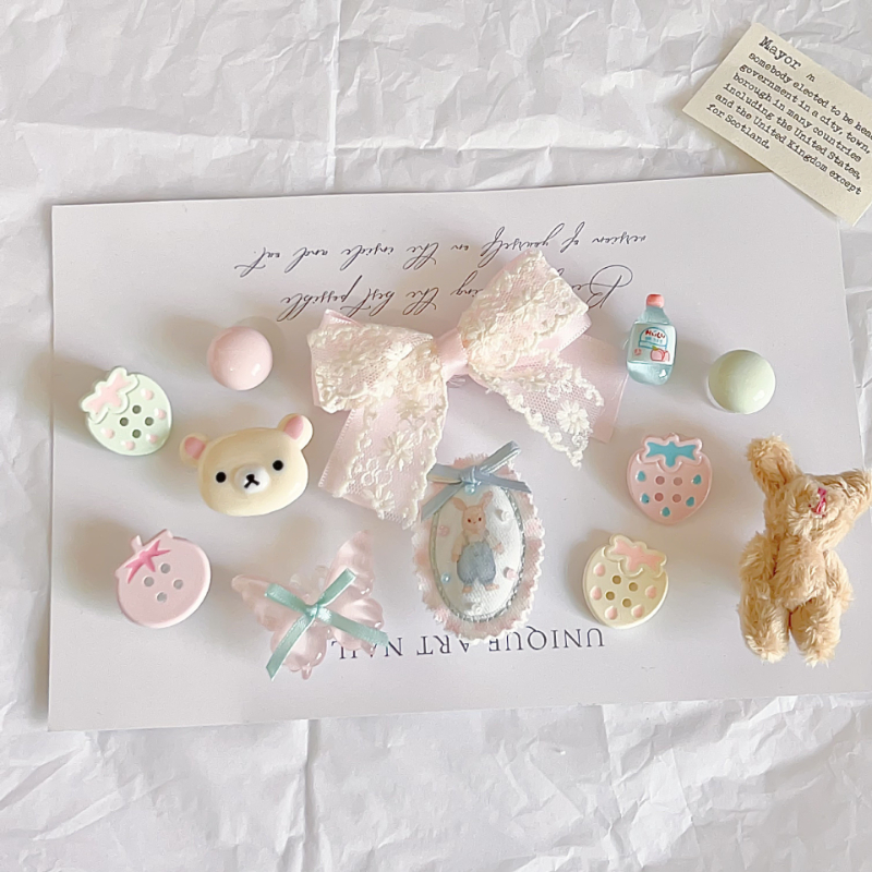 New Cute Pink Bowknot Pink Bea - Gardening Tools Pink 评论和价格