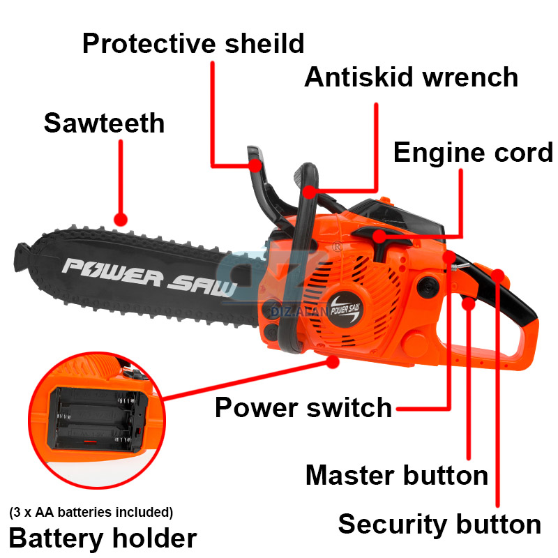 Kids Tools Power Chainsaws Ele - Gardening Tools For Kids 评论和价格