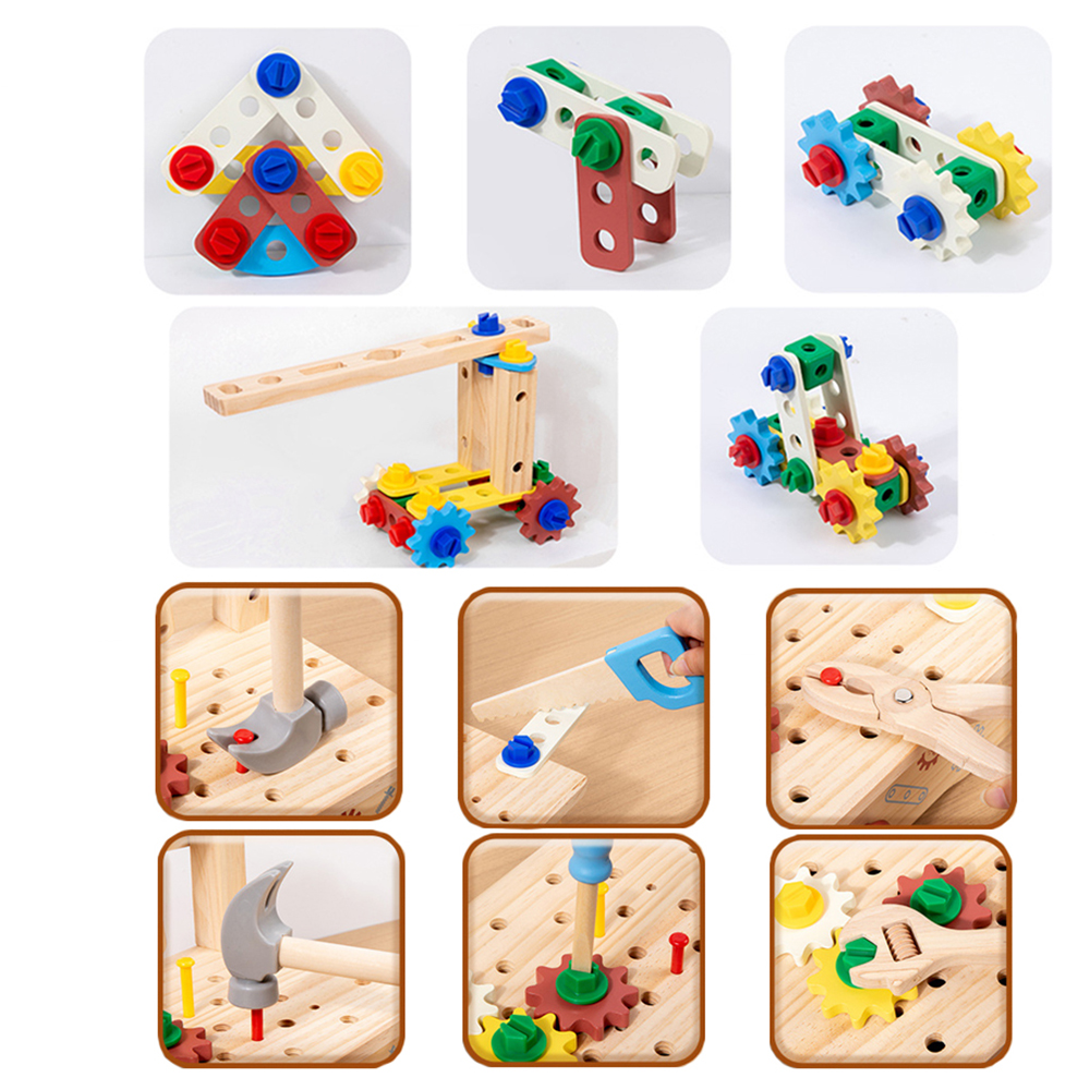 Wooden Tool Bench for Kids,Mon - Gardening Tools For Kids 评论和价格