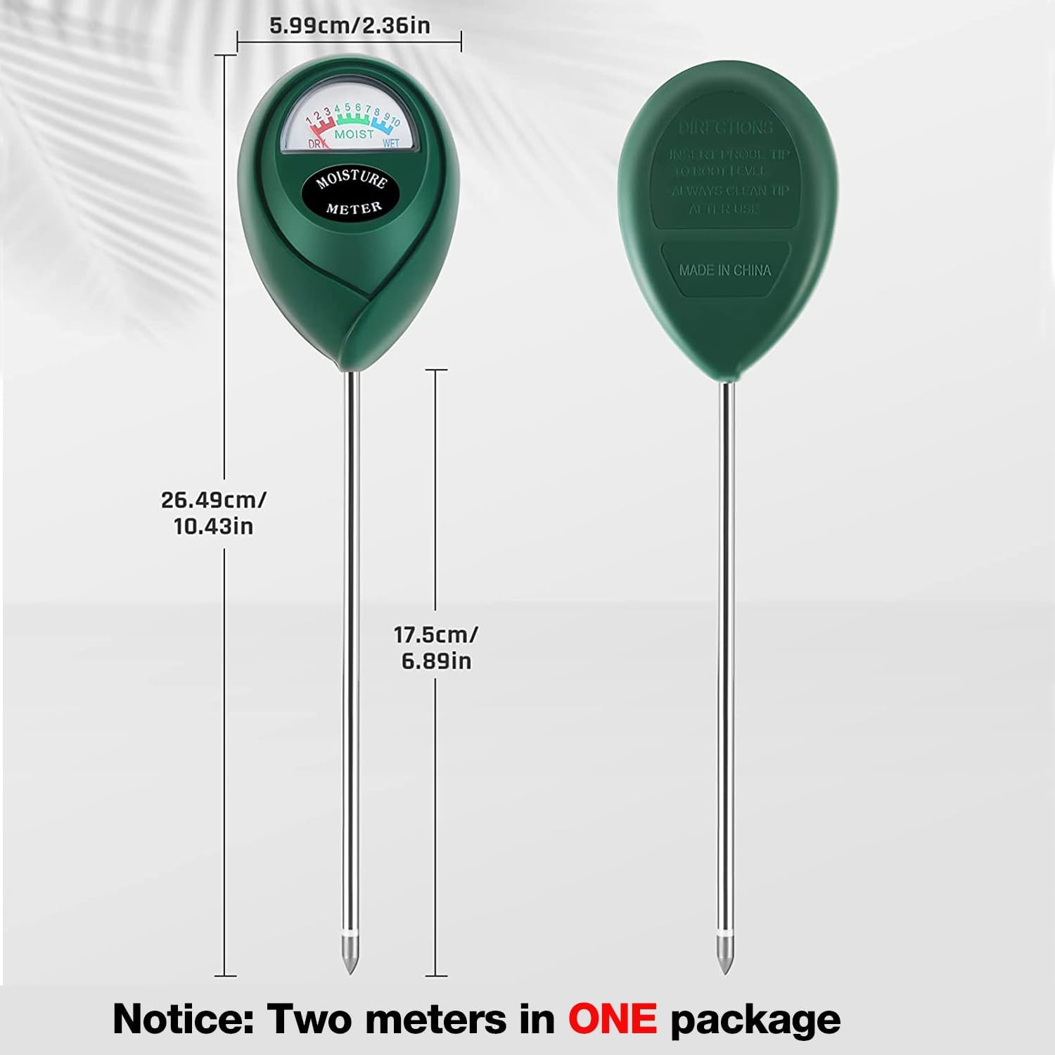Soil Moisture Meter for Plants - Moisture Meter Plant 评论和价格