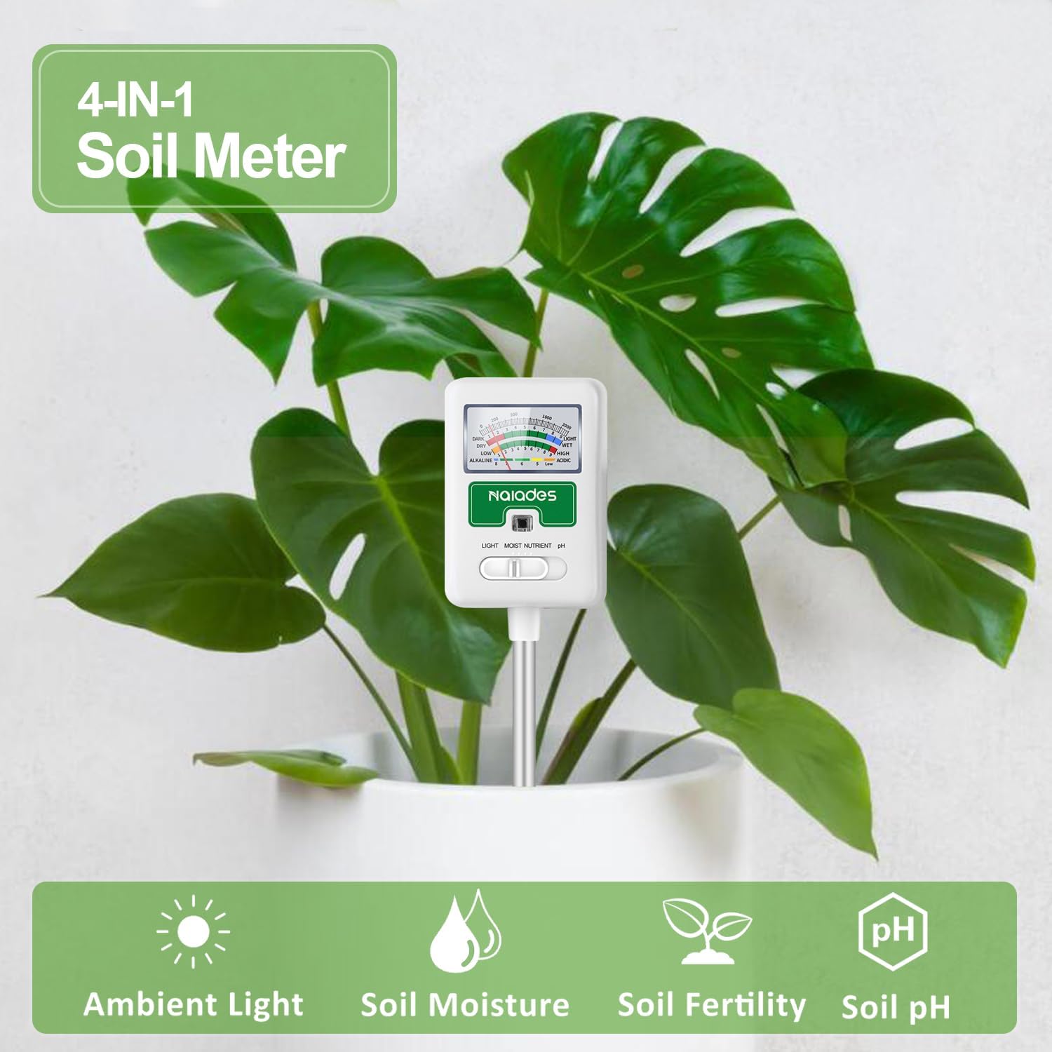 Soil Moisture Meter for Plants - Moisture Meter Plant 评论和价格
