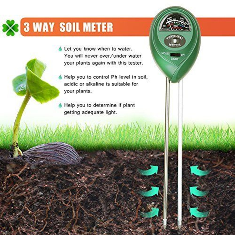 Garden PH Meter Sunlight 3in1  - Moisture Meter Plant 评论和价格