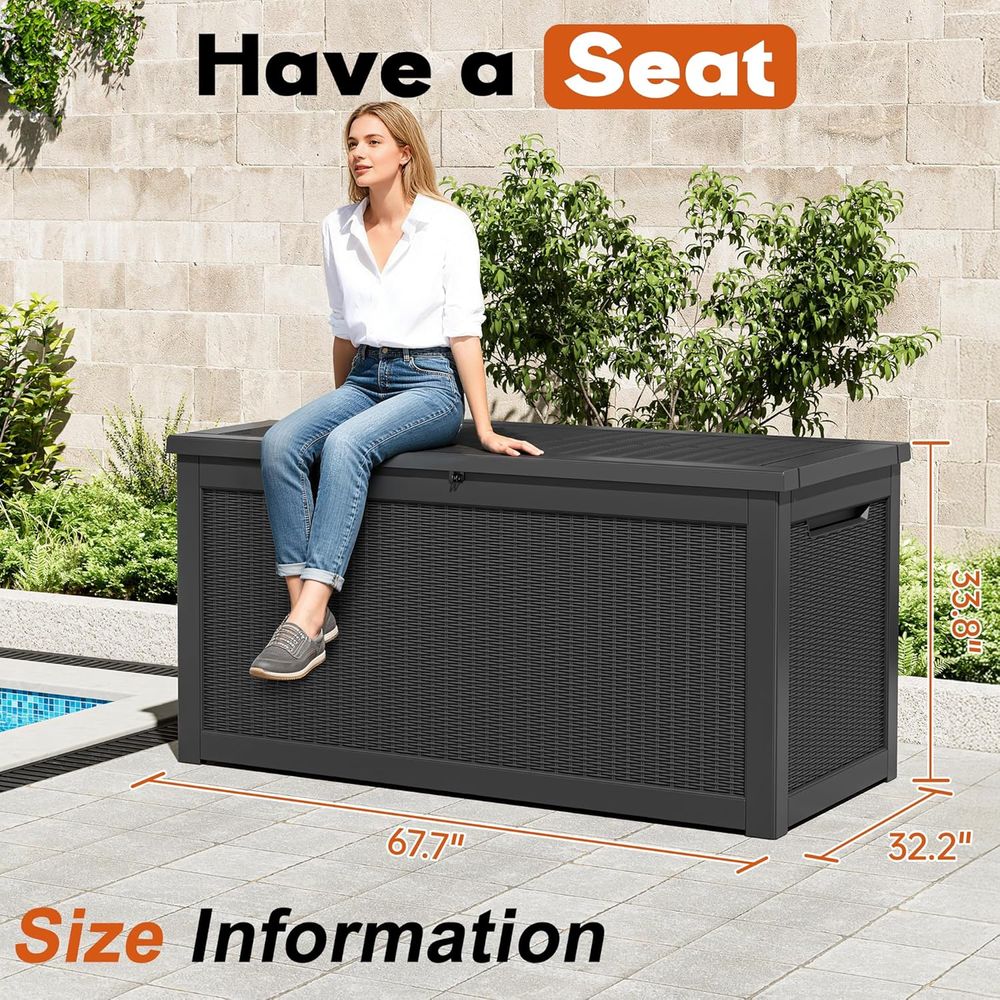 Weatherproof and UV-Resistant  - Gardening Tools Storage 评论和价格