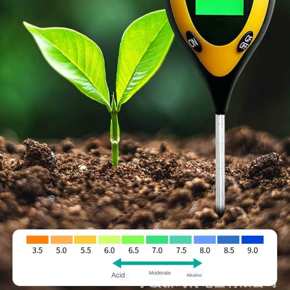 Soil PH Tester 4 in 1 PH Soil  - Moisture Meter Plant 评论和价格