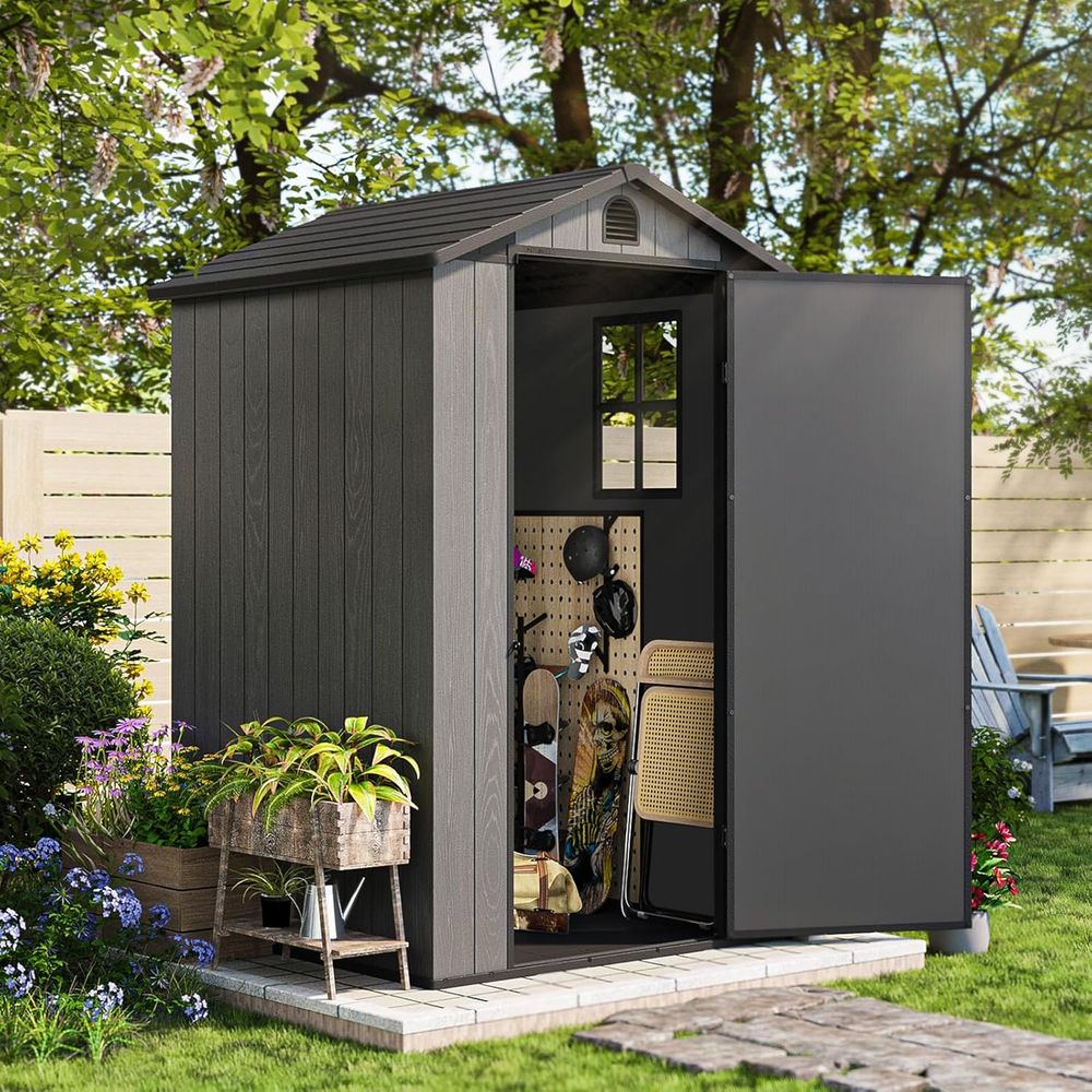4x4 Plastic Outdoor Storage Sh - Gardening Tools Storage 评论和价格