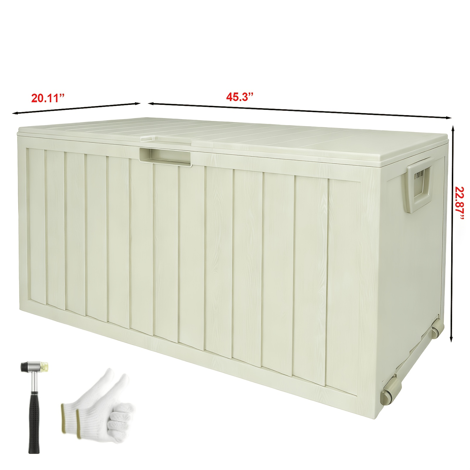 75/35 Gallon Outdoor Storage B - Gardening Tools Storage 评论和价格