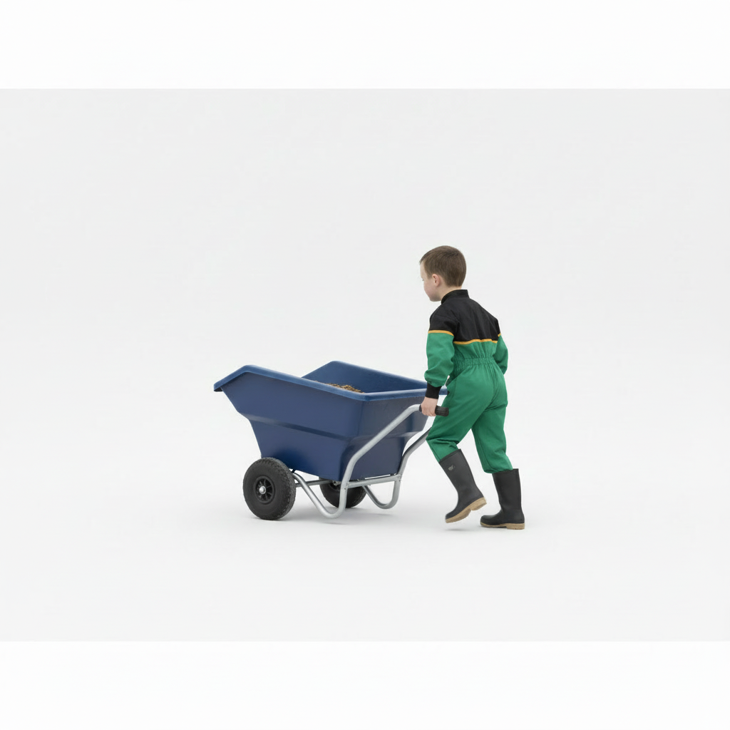 125 L Steel Tipping Wheelbarro - Junior Gardening Tools 评论和价格
