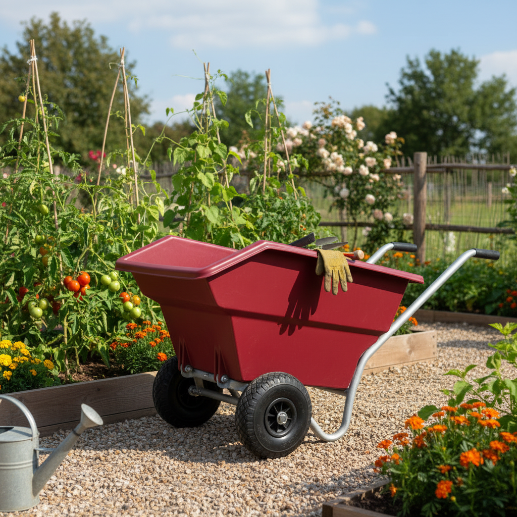 125 L Steel Tipping Wheelbarro - Junior Gardening Tools 评论和价格