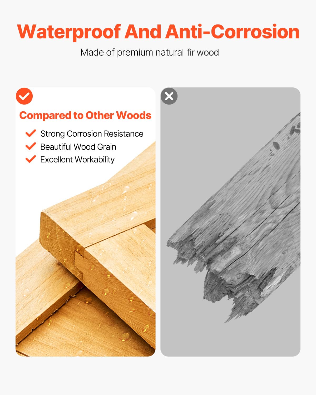 Large Wooden Outdoor Storage S - Gardening Tools Storage 评论和价格