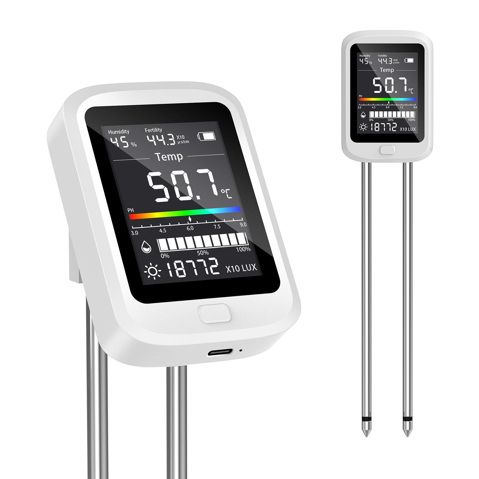 6-in-1 Soil Moisture Meter, Hy - Moisture Meter Plant 评论和价格