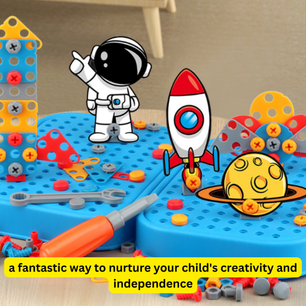 450Pcs Kids STEM Drill Set Cre - Gardening Tools For Kids 评论和价格